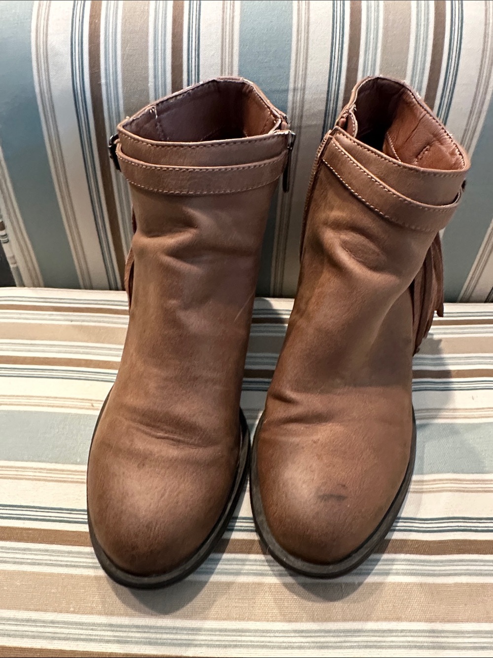 Circus by Sam Edelman fringed booties